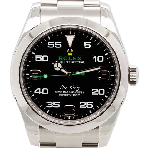 rolex air king novo|More.